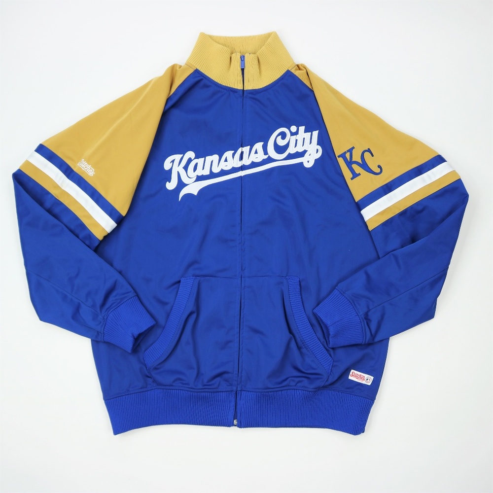 Kansas City Royals Stitches Varsity Jacket Size XL